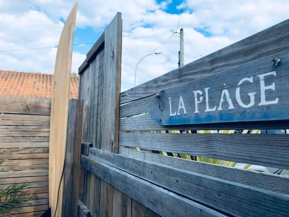 Le Chai De L'Ocean -Maison Plage A 300M - Jardin Terrasse 술락쉬르메르 외부 사진